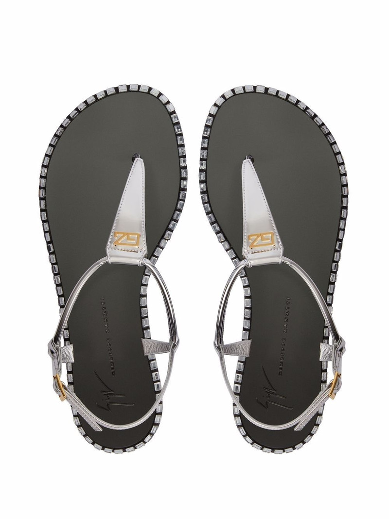 Bellatriks T-bar leather sandals 4