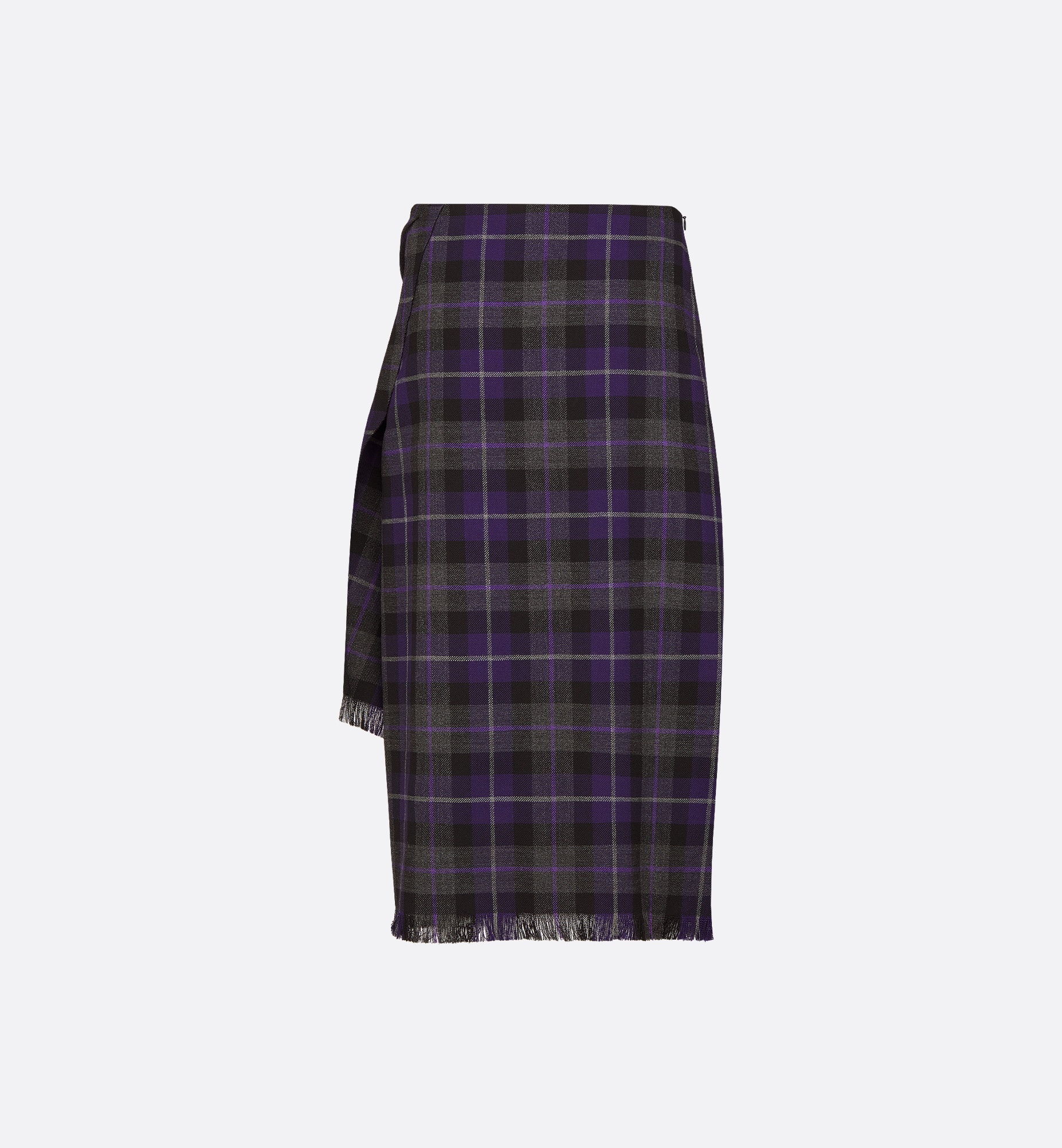 Mid-Length Draped Skirt - 2