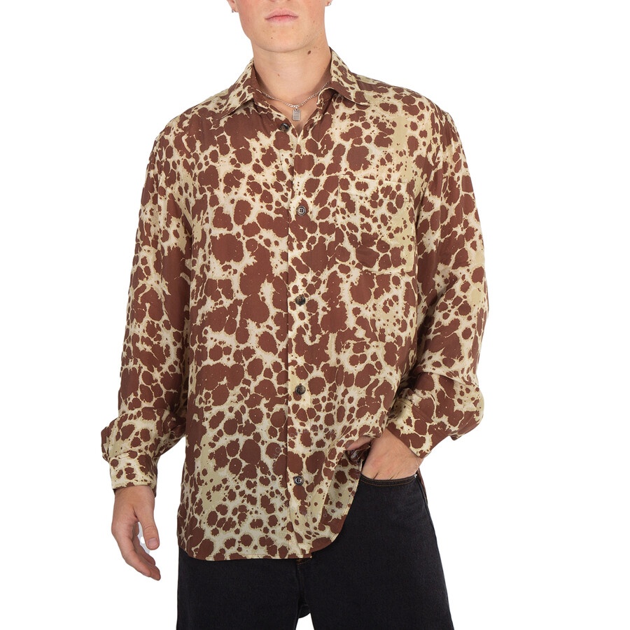 Nanushka Sebas Sale Tie-Dyed Cupro Shirt - 3
