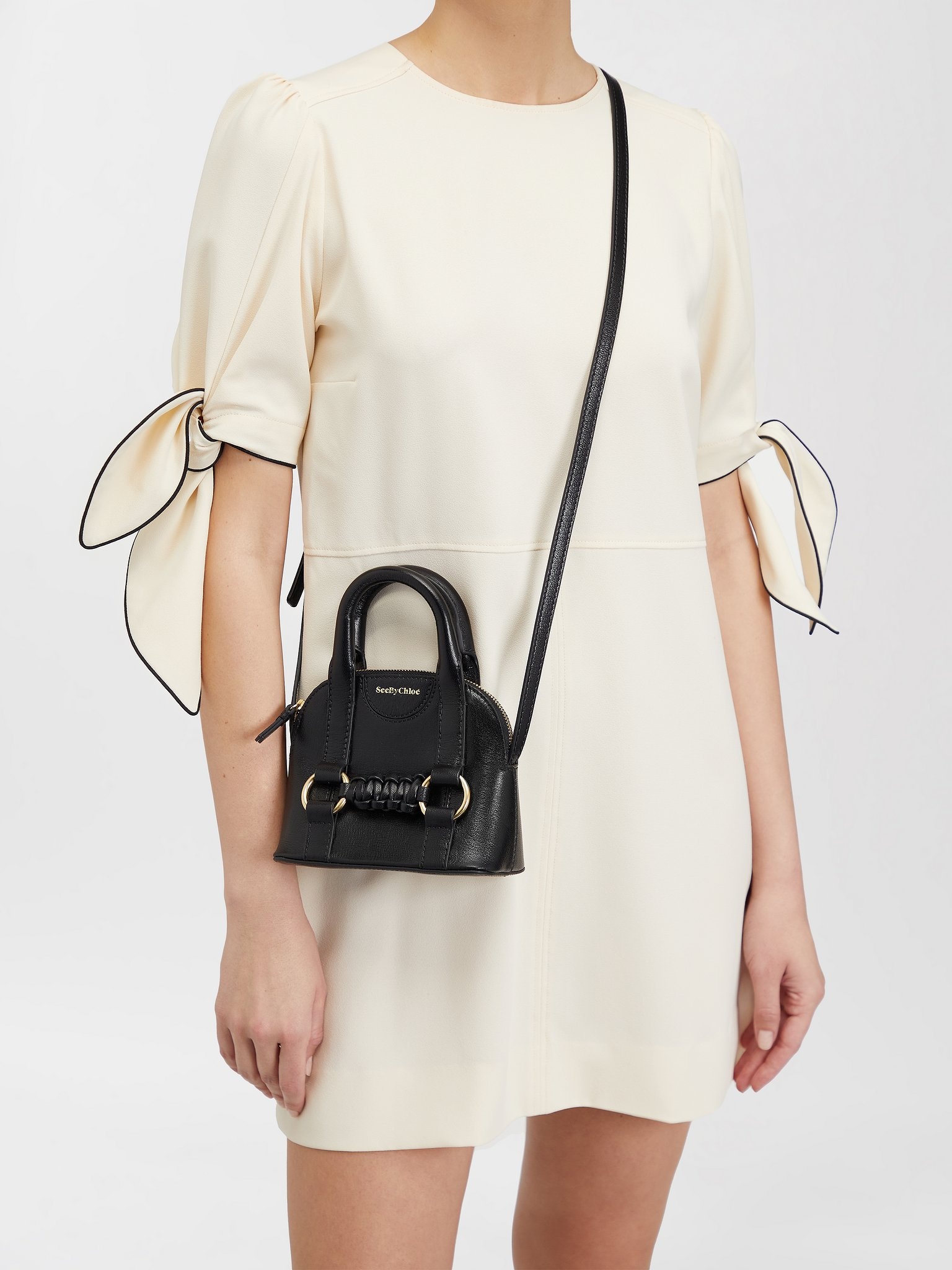 SADDIE MICRO DOUBLE HANDLE BAG - 2