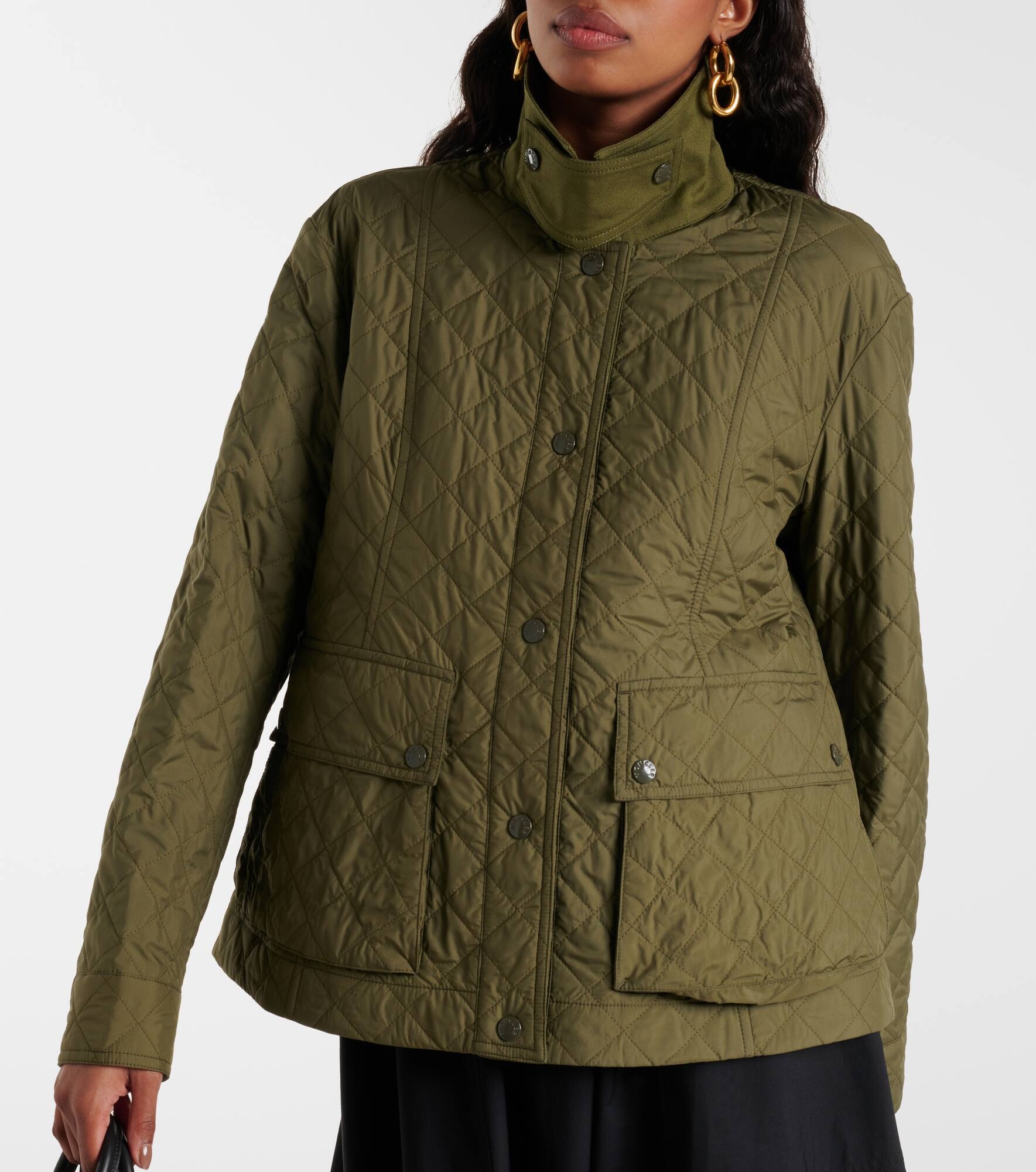Galene quilted down jacket - 7