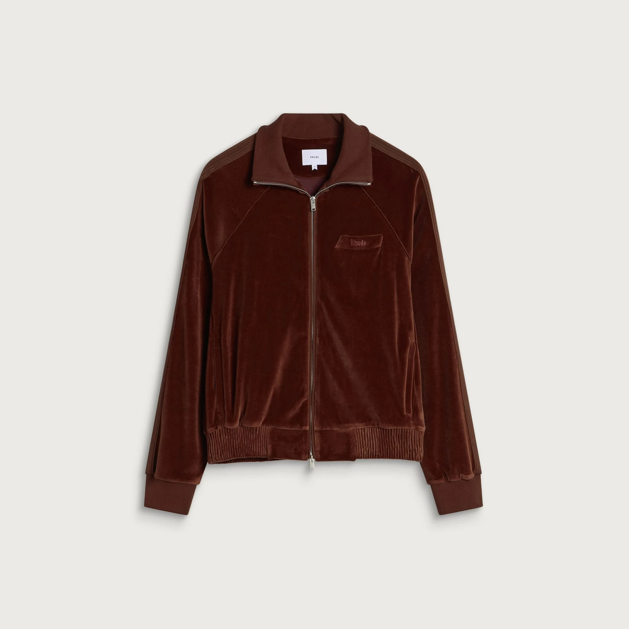 Rhude Madera Velour Track Jacket - 1