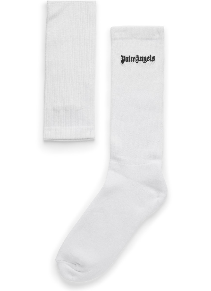 Embroidered logo socks - 1