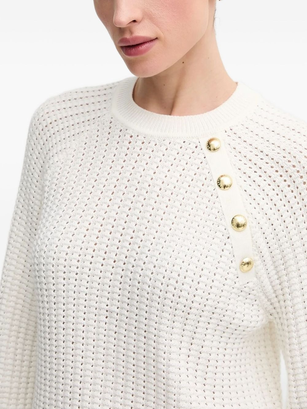 Angela button-embellished knitwear - 3