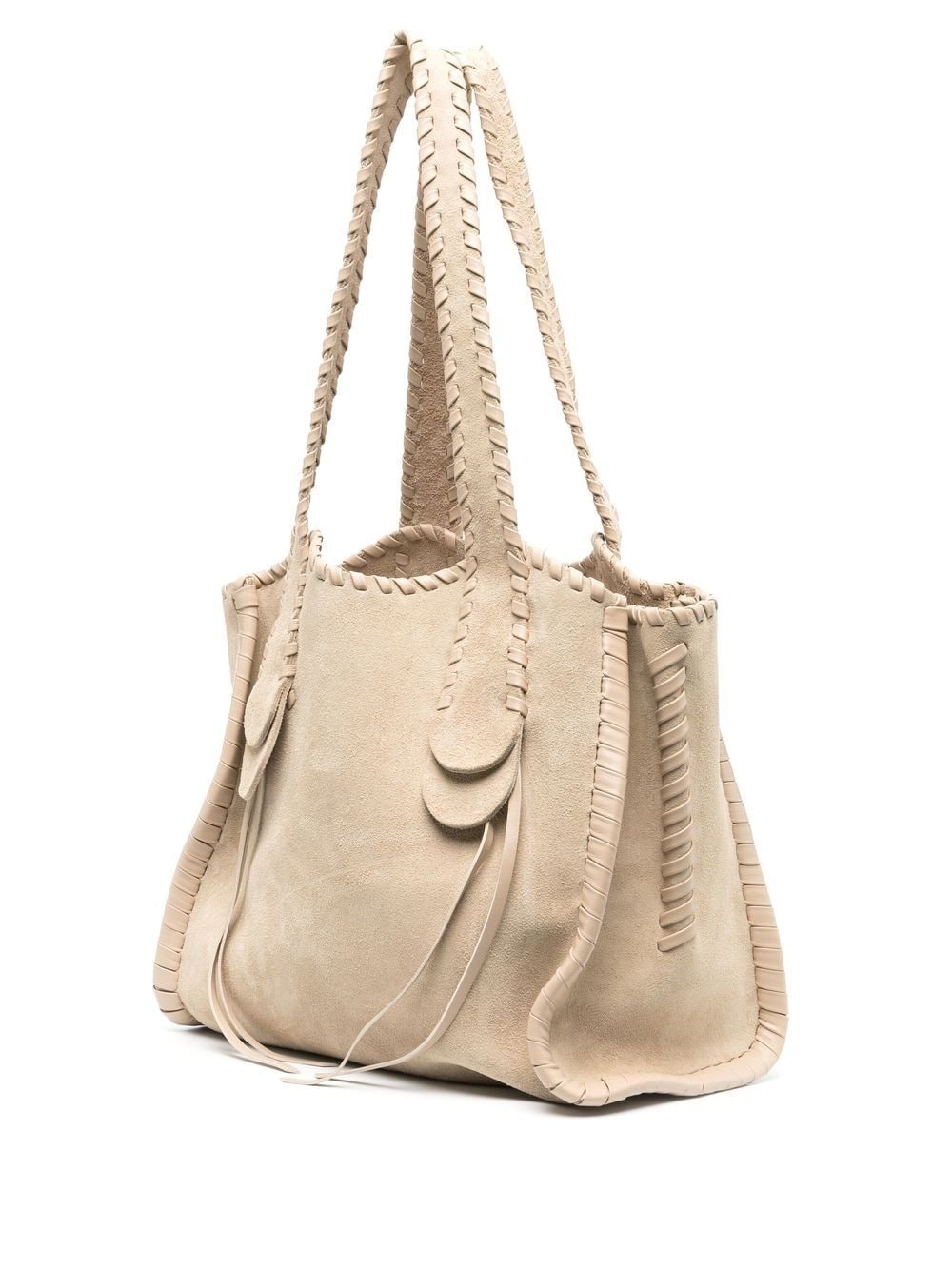 Mony whipstitch-detail tote bag - 3