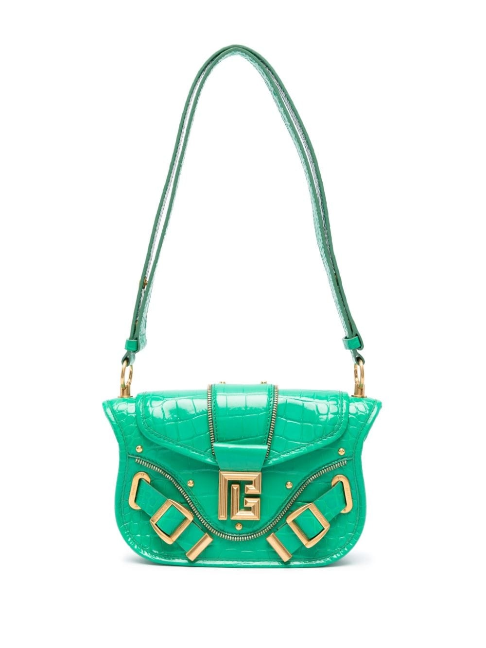 Blaze crocodile-effect shoulder bag - 2