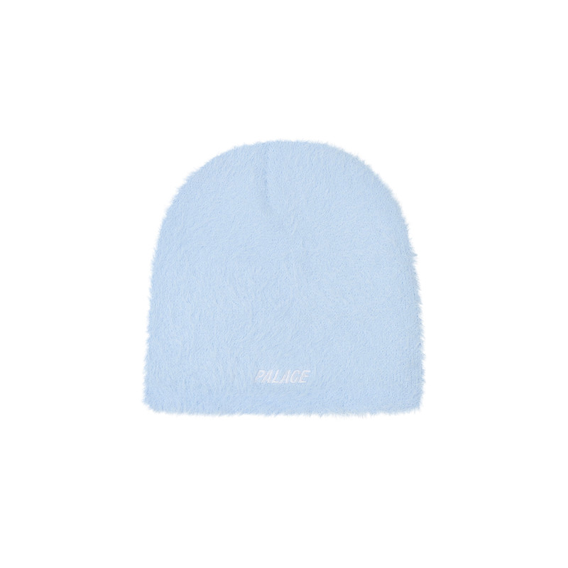 PALACE FAUX MOHAIR P NEIN CUFF BEANIE SKYLINE BLUE outlook