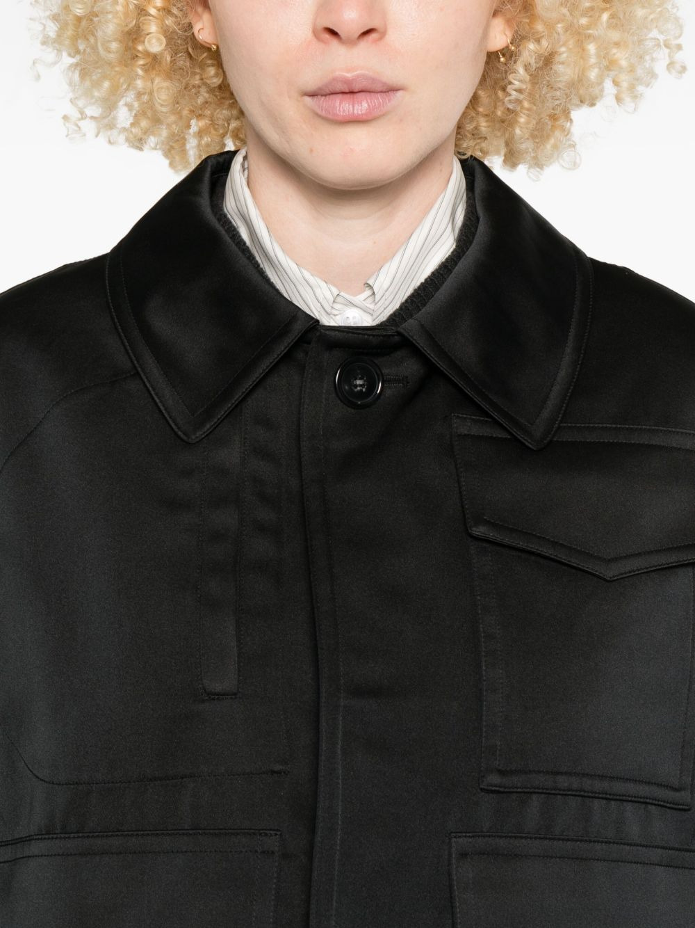 Cooper multi-pocket collared jacket - 5