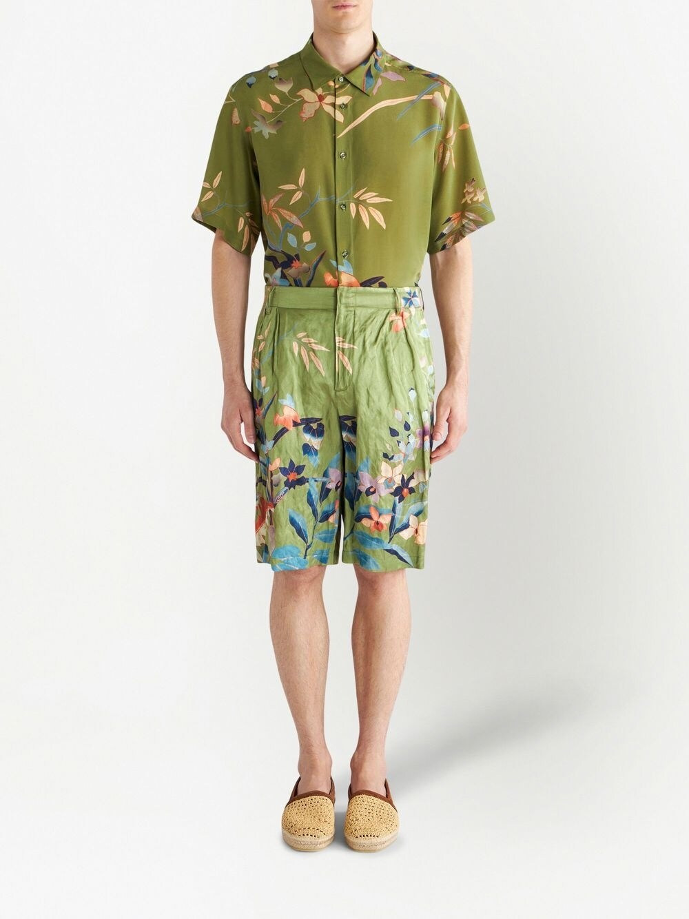 Etro Short Green - 4