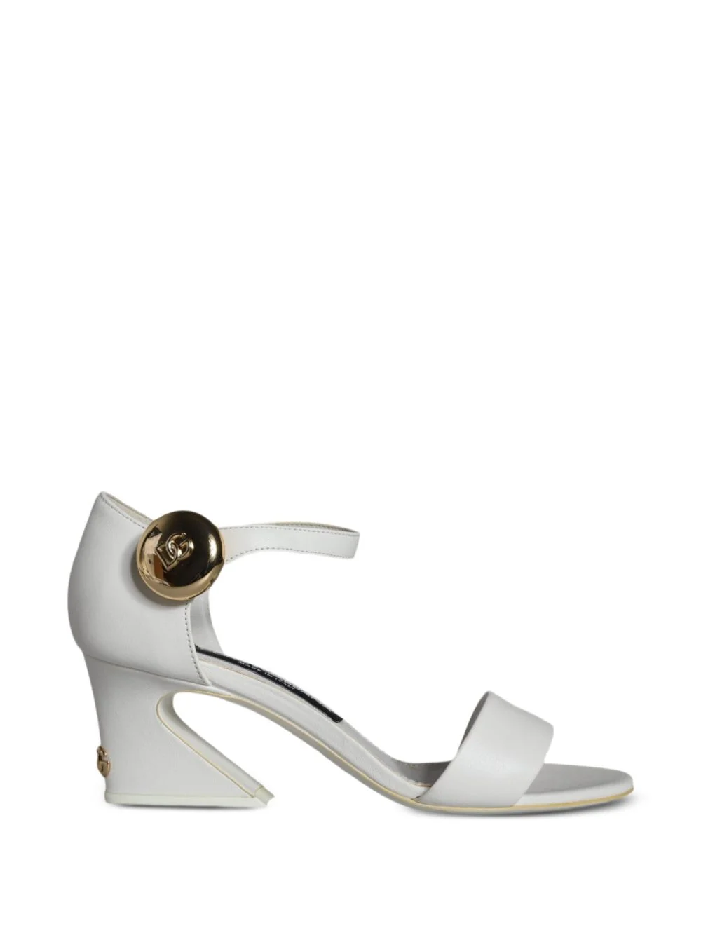 Keira DG logo-plaque sandals - 1