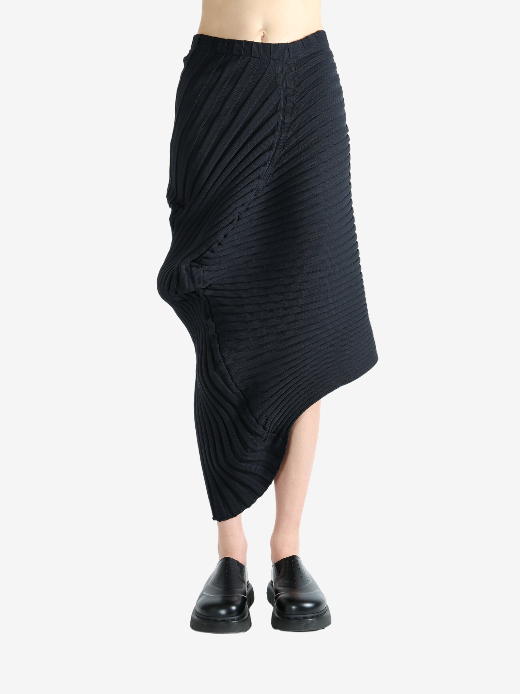 ISSEY MIYAKE - Women Knit As It Is Skirt - 1