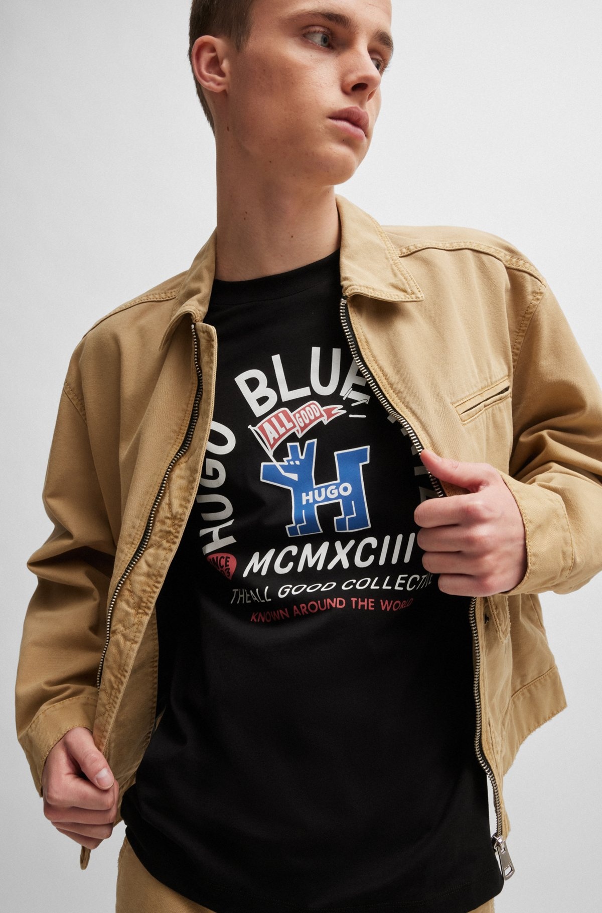 COTTON-JERSEY REGULAR-FIT T-SHIRT WITH SEASONAL GRAPHICS - 3