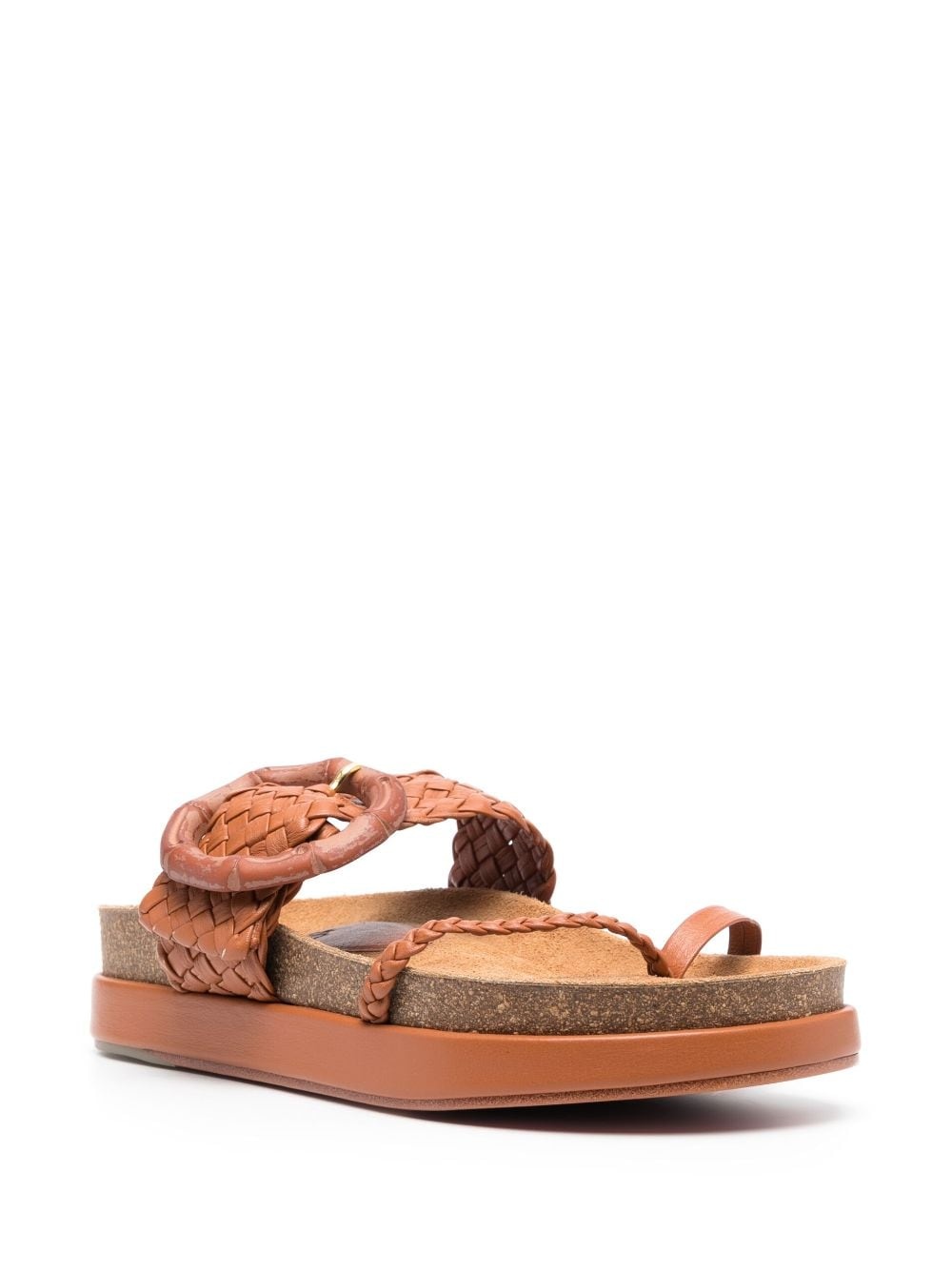 Broadwalk Romance leather slides - 2