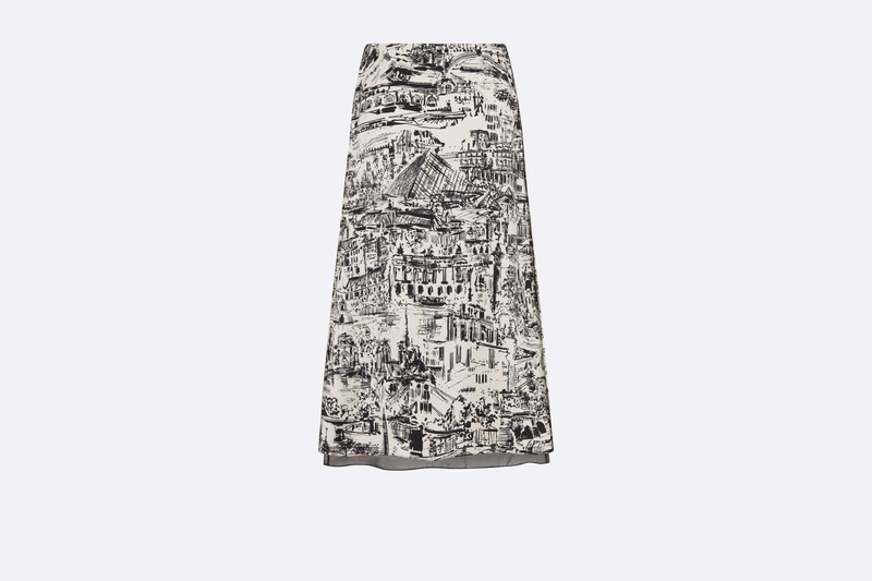 Dior Flared Mid-Length Skirt outlook