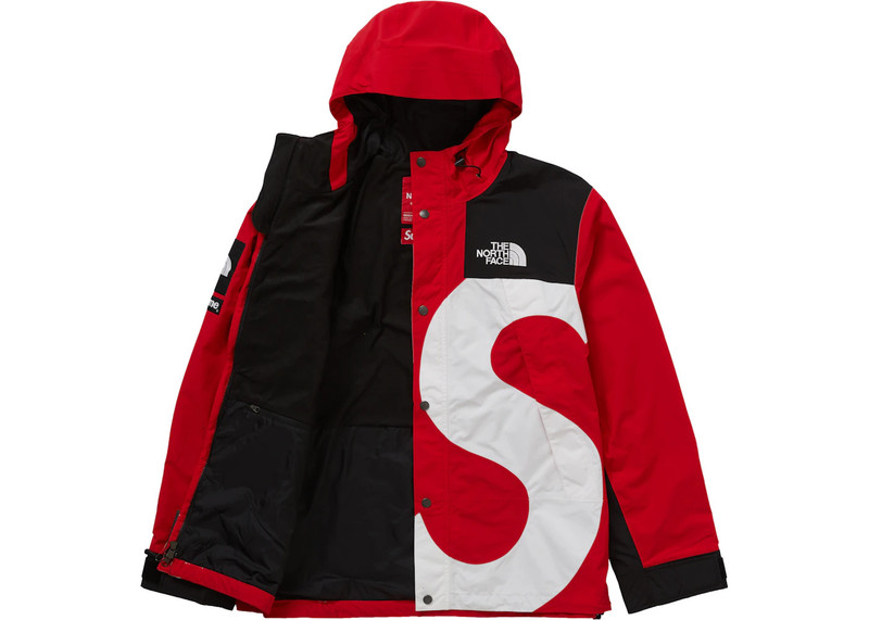 Supreme Supreme The North Face S Logo Mountain Jacket Red outlook