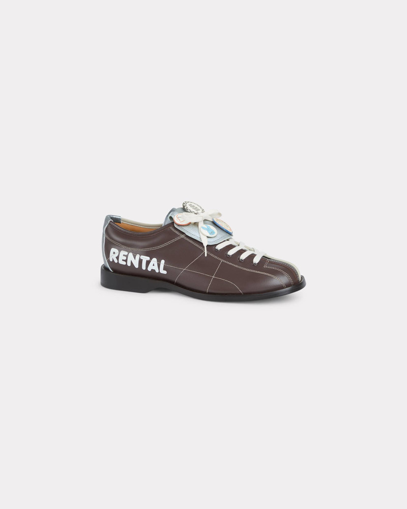 'KENZO Striker' bowling derbies in leather 1