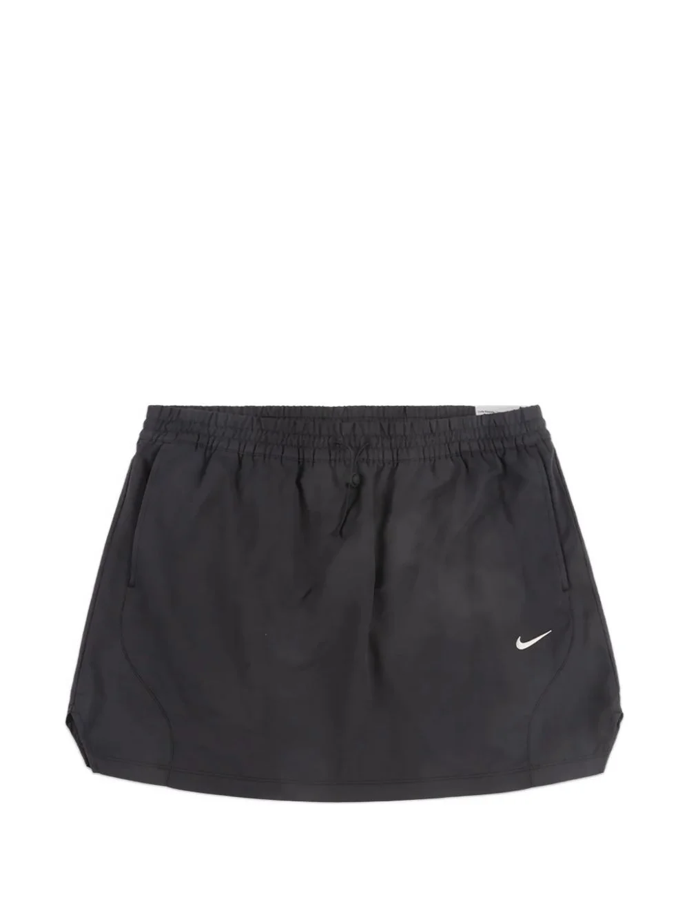 logo-print mini skirt - 1