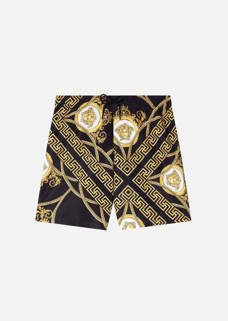 La Coupe Des Dieux Print Swim Shorts 1