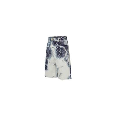 Louis Vuitton Monogram Bandana Denim Shorts outlook