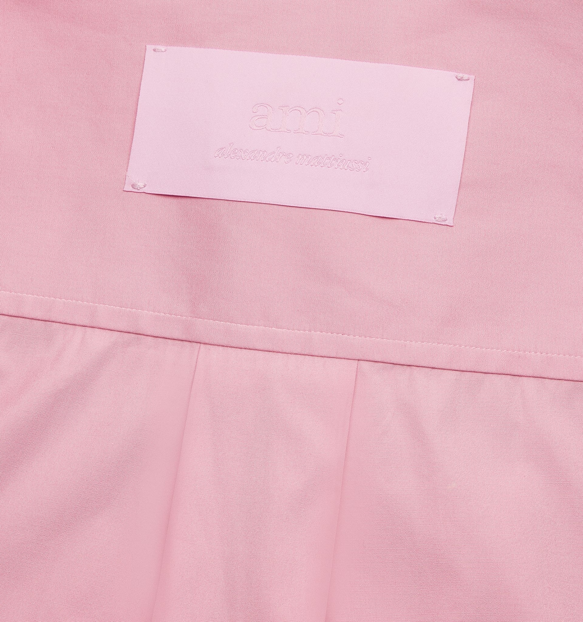 Shirt With Ami Satin Label - 4