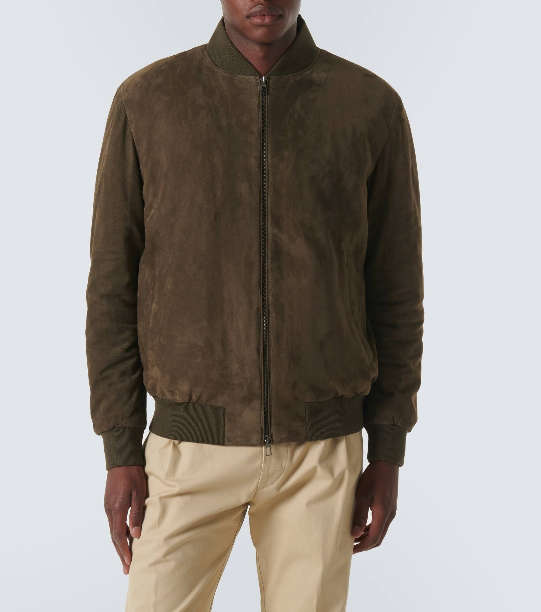 Suede bomber jacket - 3