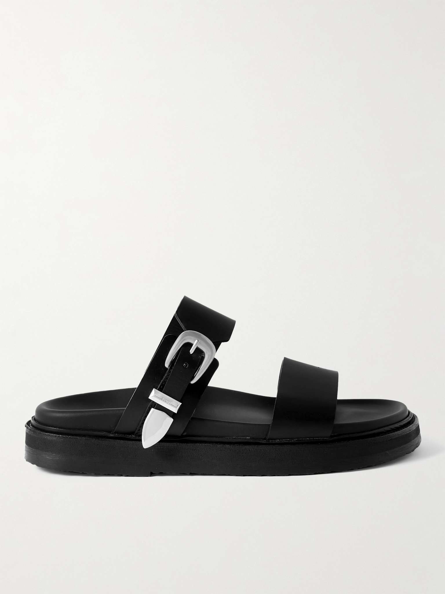 Tippi Buckled Leather Sandals - 1