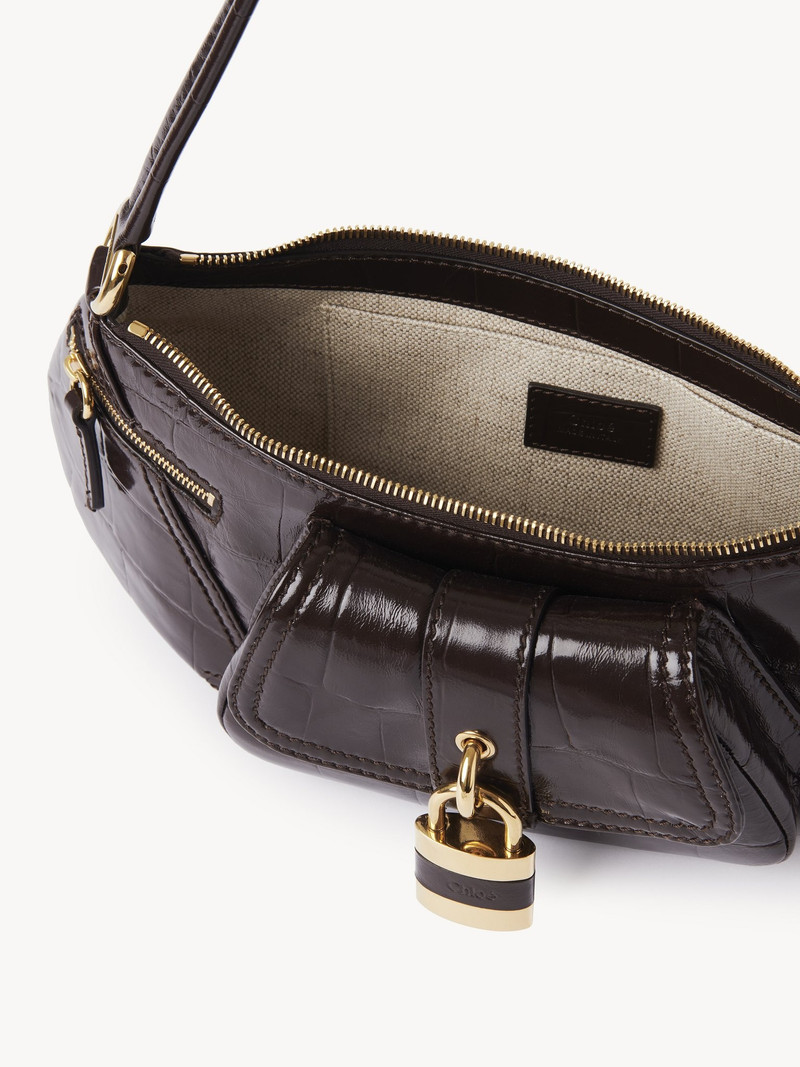 THE 99 SHOULDER BAG IN CROCO-EFFECT LEATHER 6