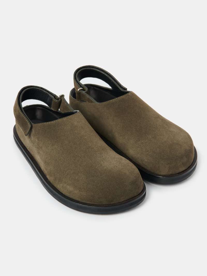 Hardning Suede Clog 5