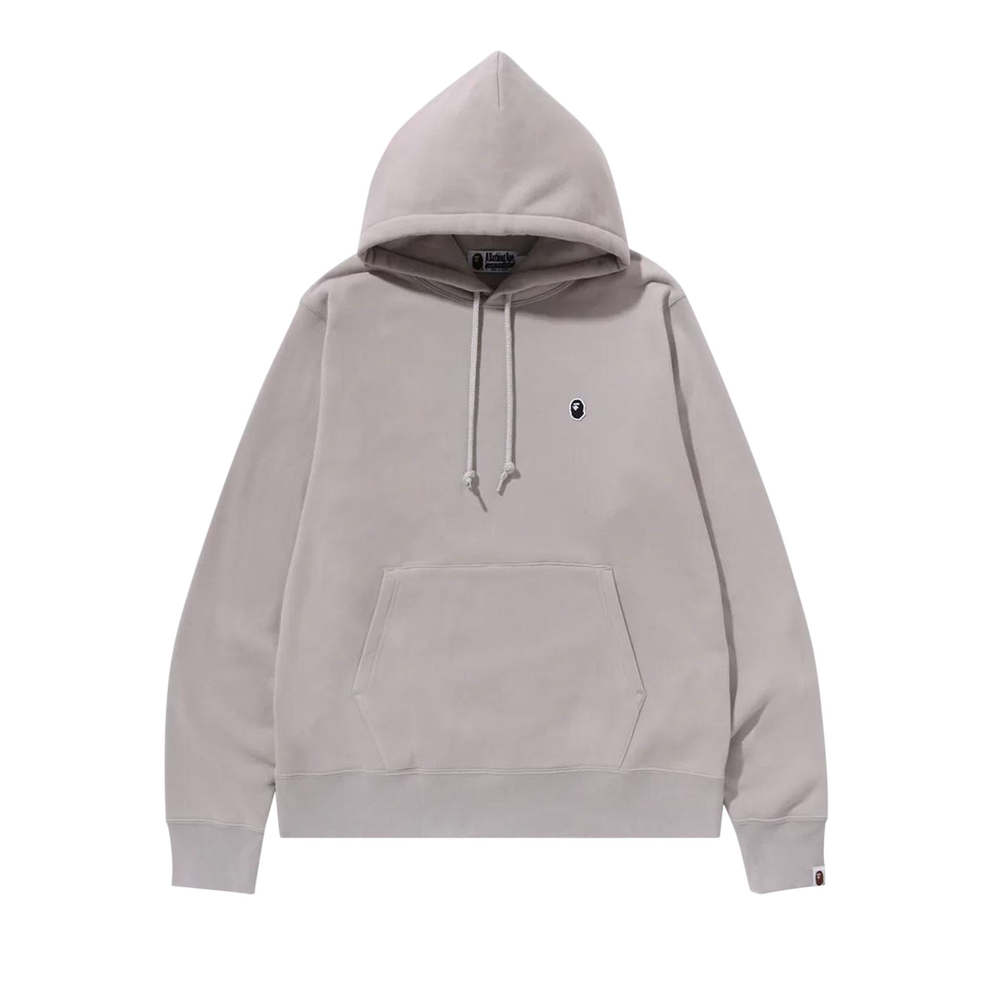 BAPE Ape Head One Point Pullover Hoodie 'Grey' - 1