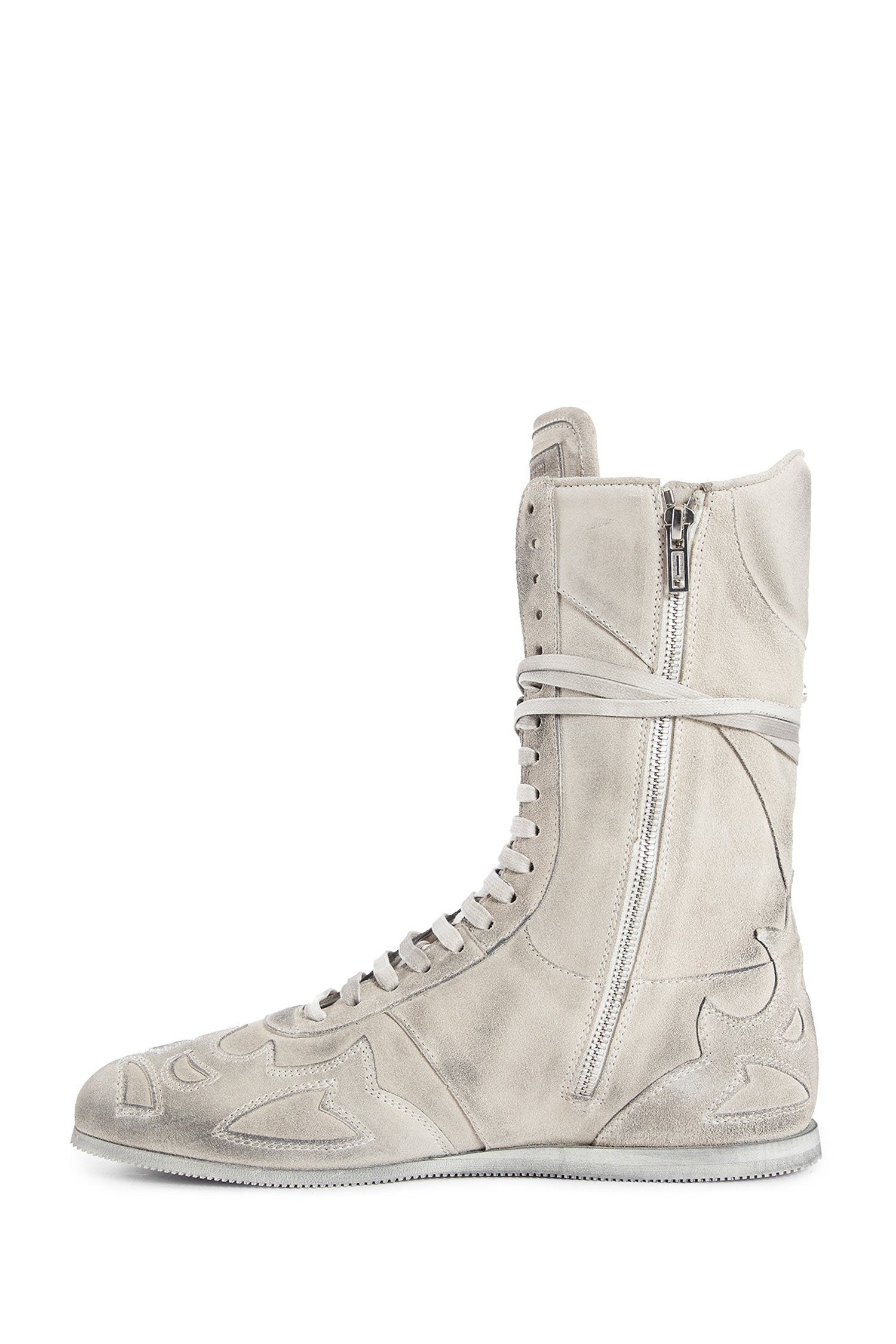 Palne-High-Top-Boxing-Sneakers-In-Suede - 4