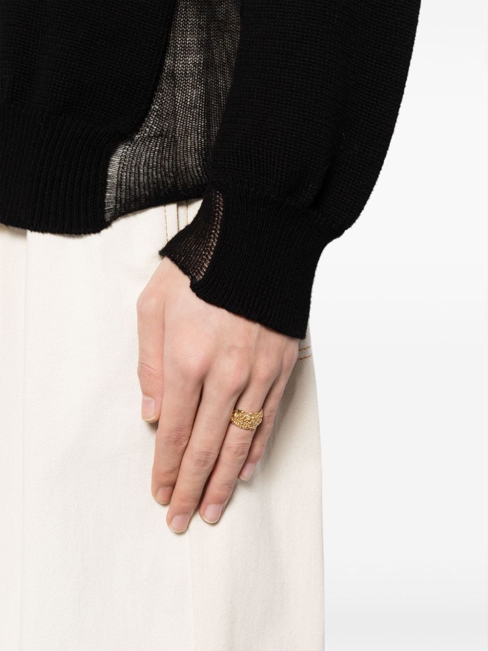 The Rocky Road sterling silver ring - 2