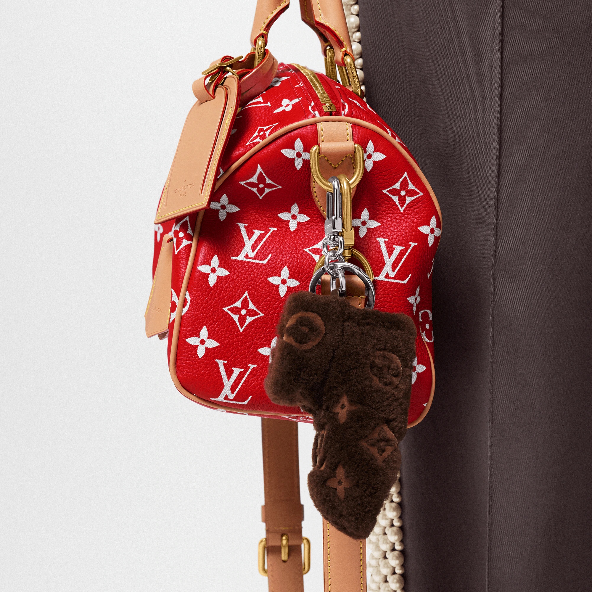 Monogram Footprint Bag Charm & Key Holder - 4