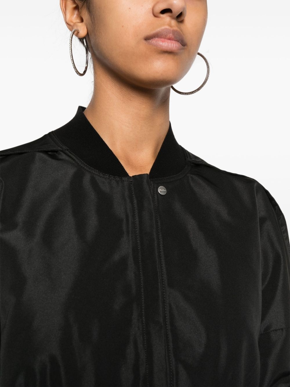 Collage cropped bomber jacket - 5