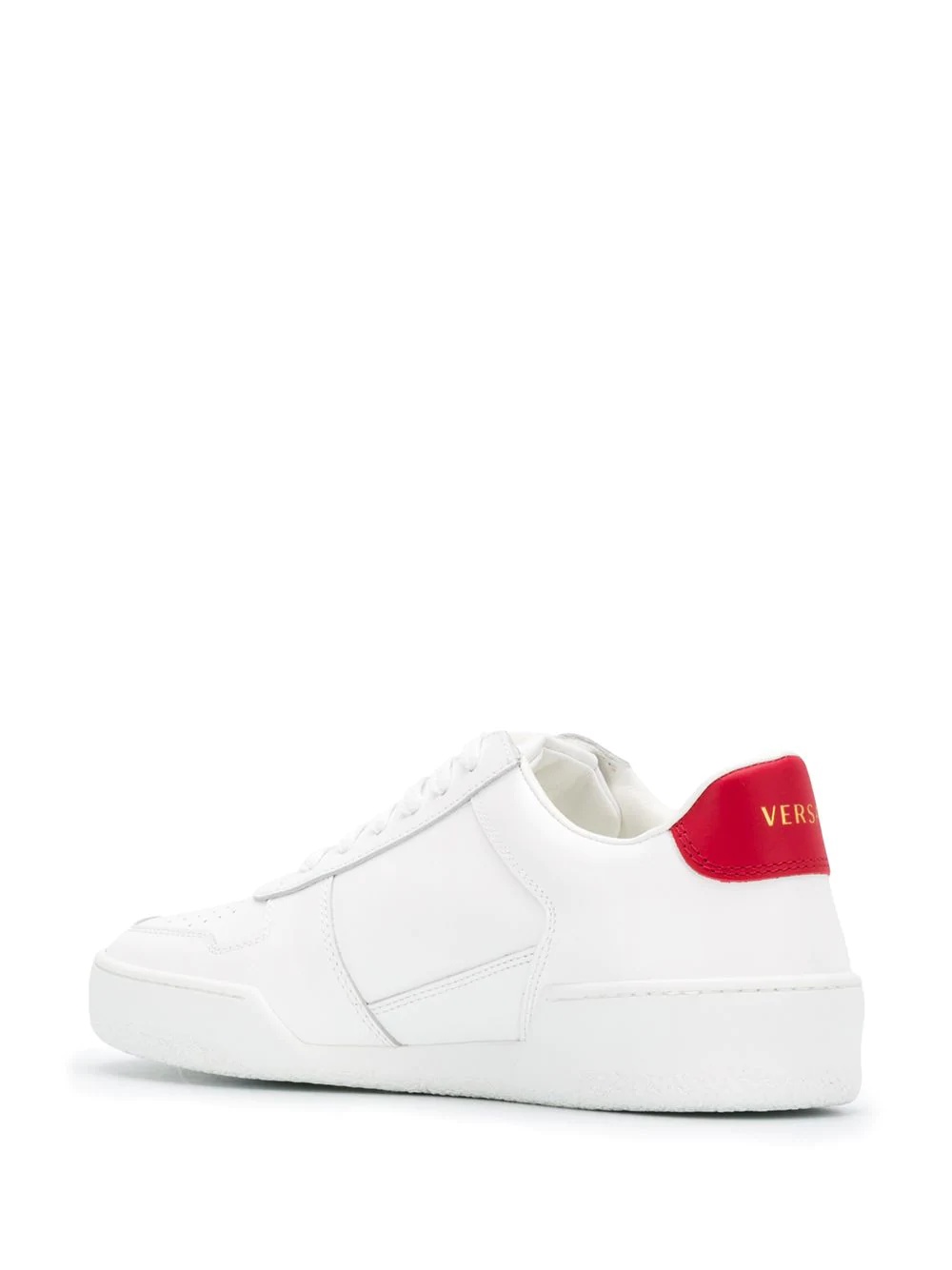 contrast heel counter sneakers - 3