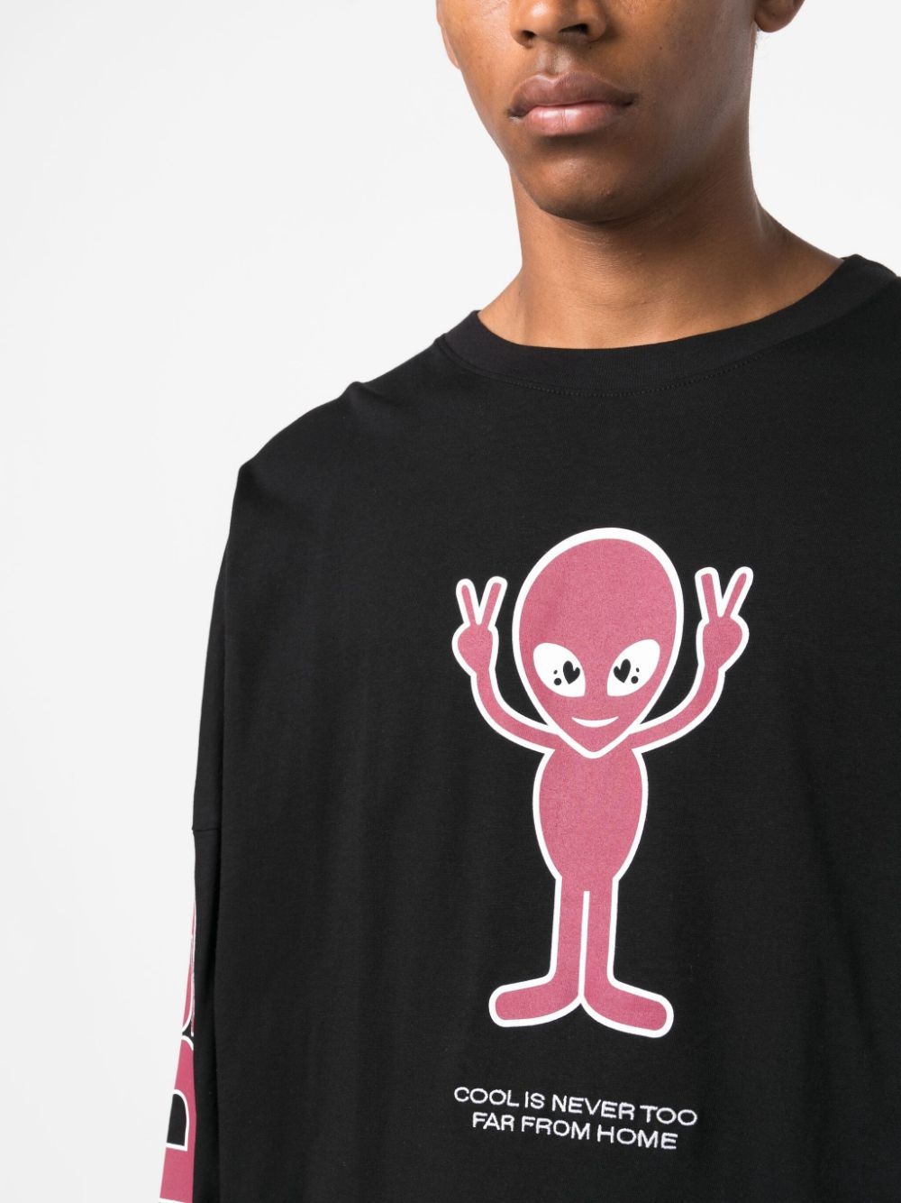 logo-print cotton T-shirt - 5