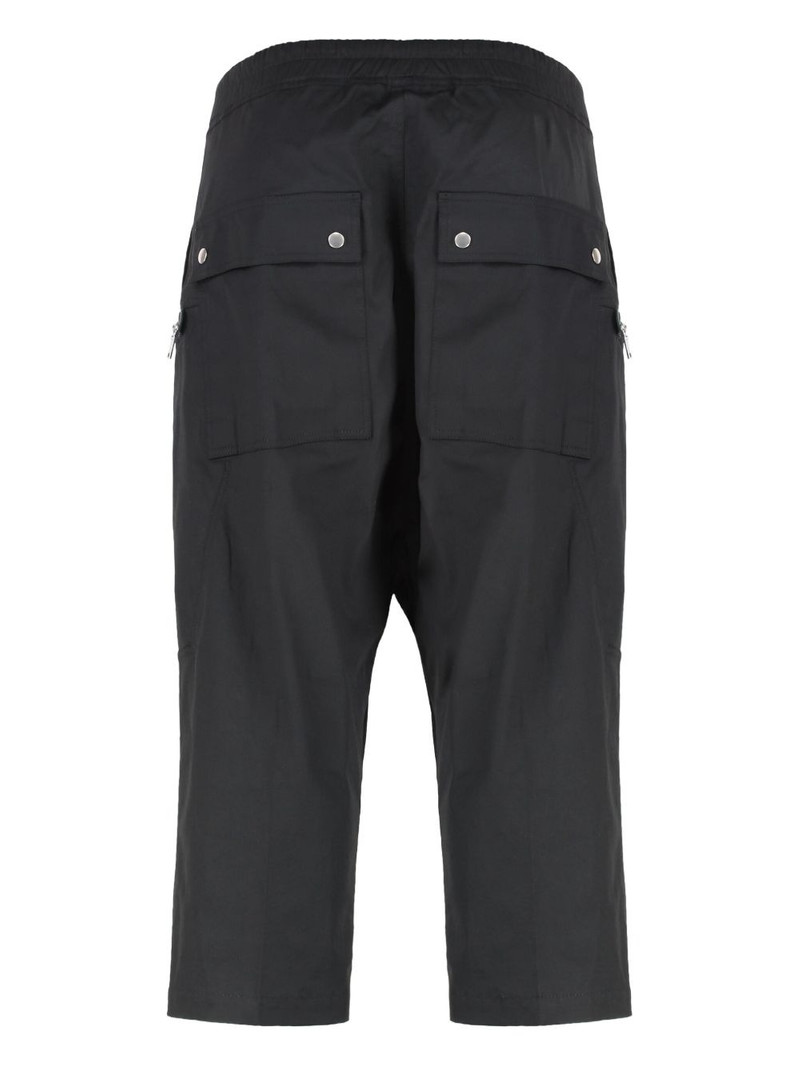 Rick Owens zip-pocket drawstring trousers outlook