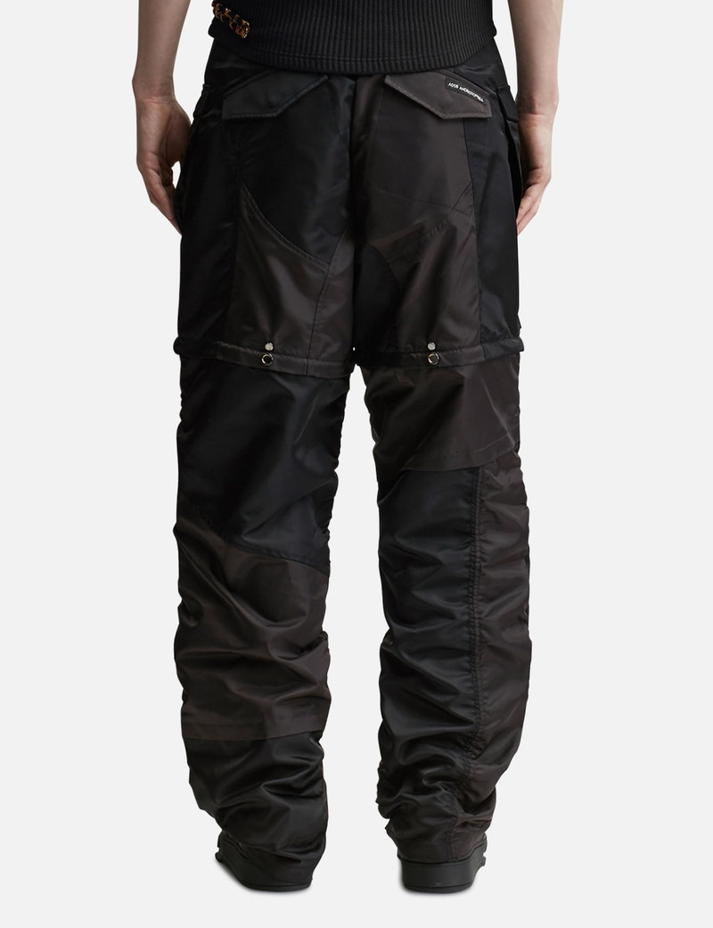DETACHABLE PATCHWORK CARGO PANTS 6