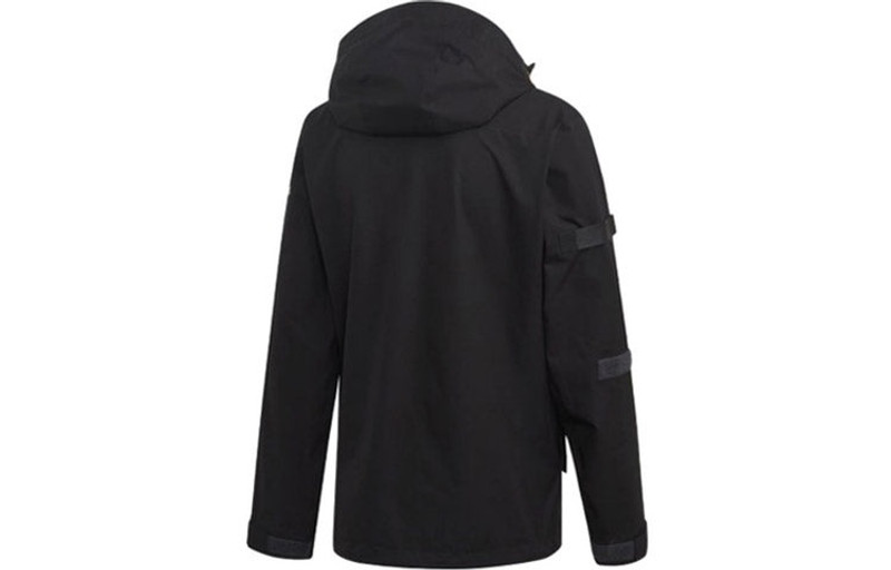 adidas adidas x Undefeated Crossover Gore-tex Material Hooded Jacket Windbreaker Black DY3263 outlook