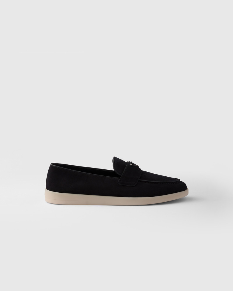 Prada Suede loafers outlook