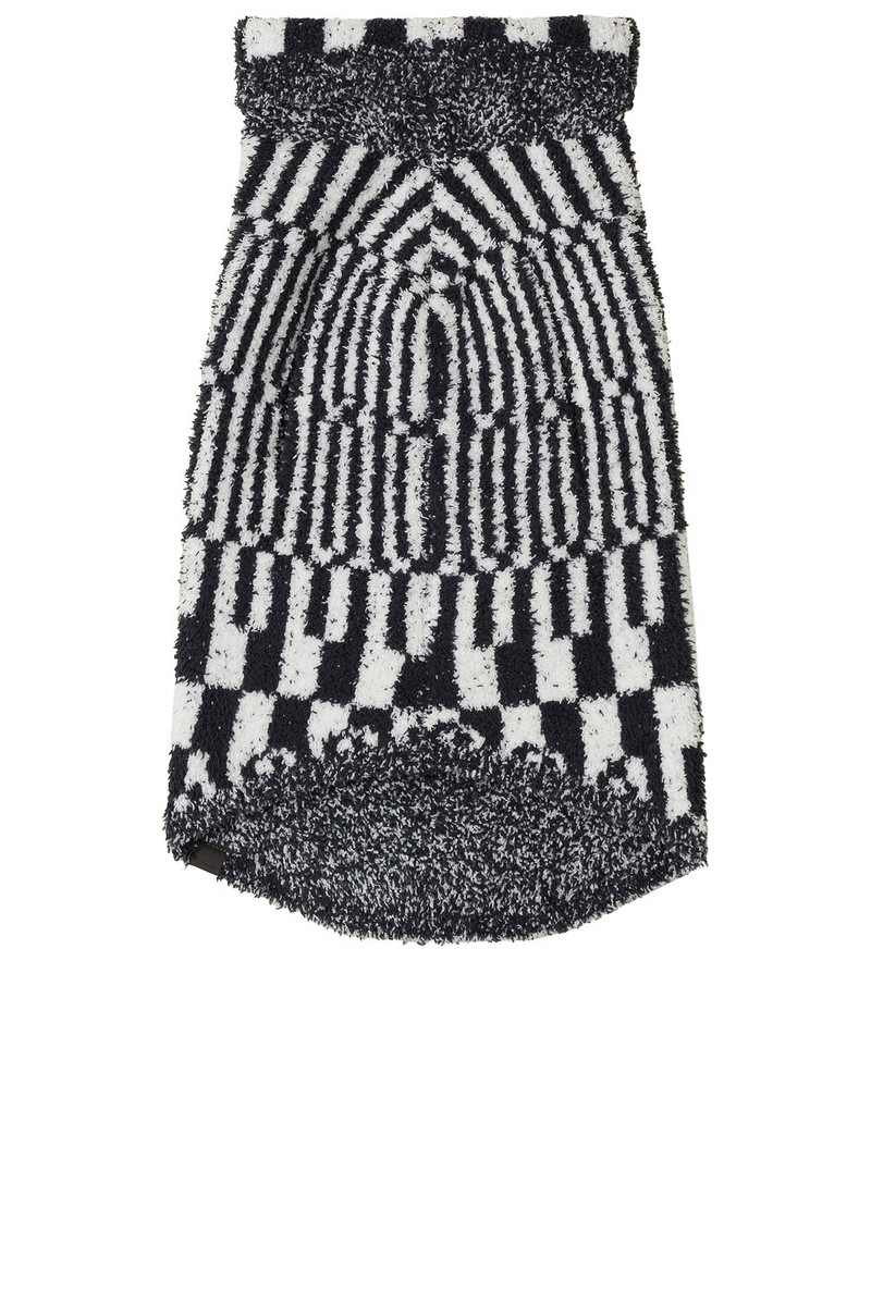 Barefoot Dreams CozyChic Abstract Check Pet Sweater outlook