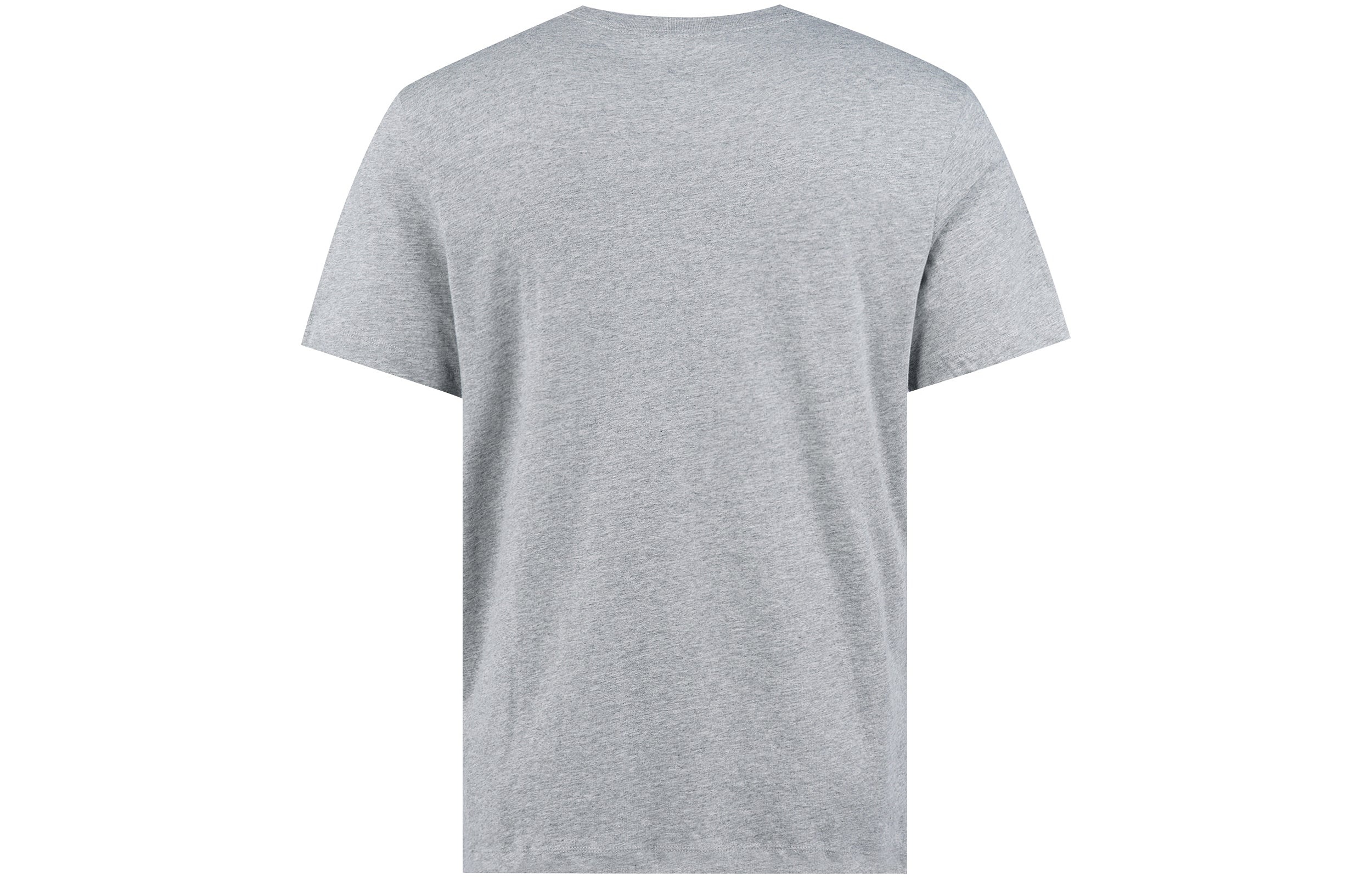 Nike Sportswear Logo Printing Sports Quick Dry Knit Short Sleeve Gray AR5005-063 - 2