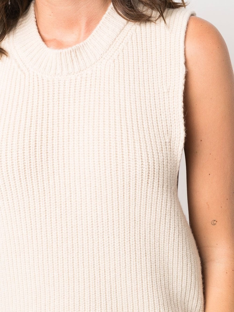 sleeveless knit top 5