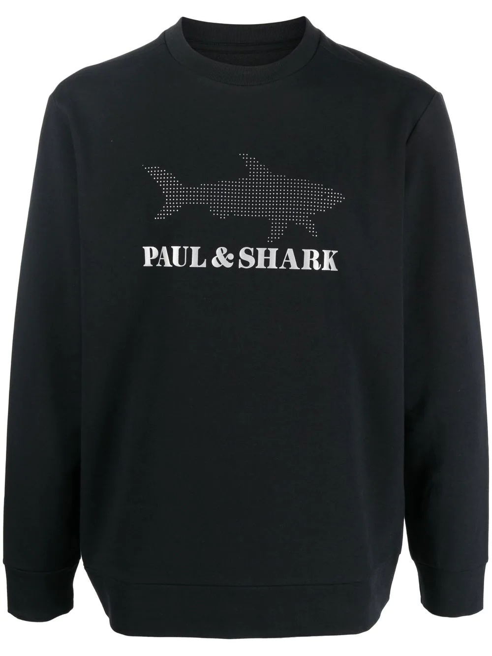 logo-print sweatshirt - 1