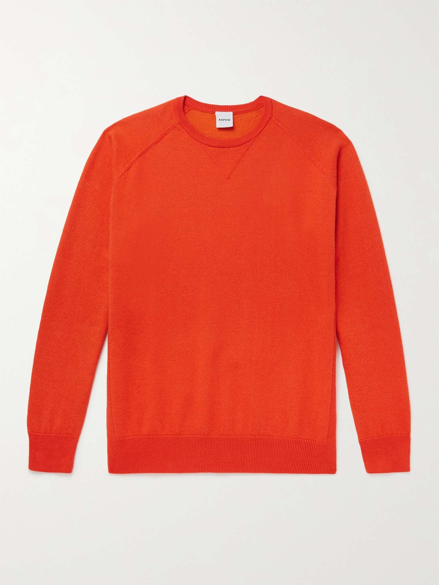 Cotton, Cashmere and Wool-Blend Jersey Sweater - 1