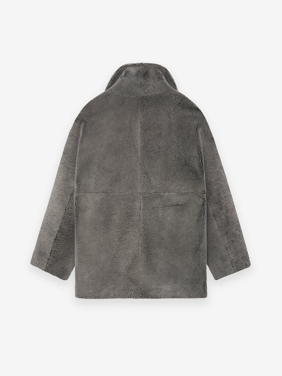 Sherpa Shawl Collar Jacket - 3
