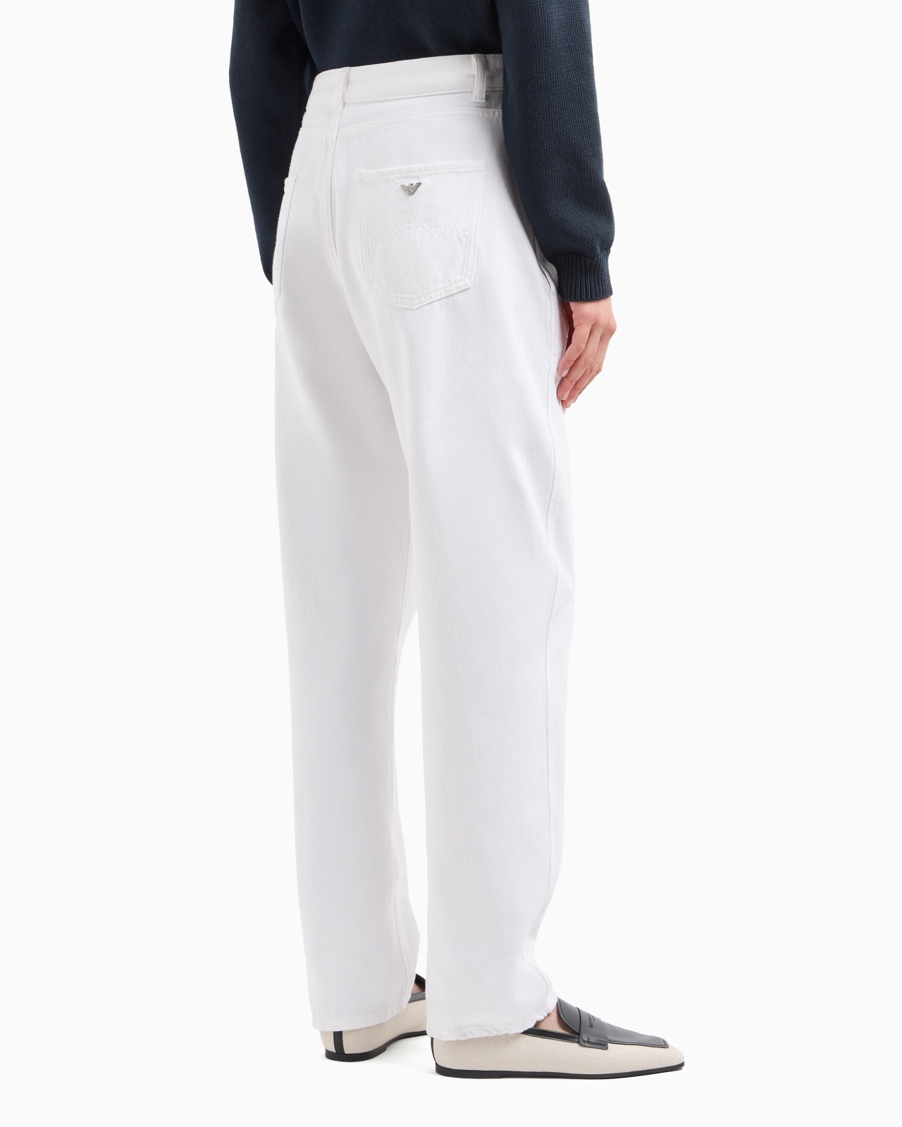 J4H ICON OVAL-LEG JEANS IN GARMENT-DYED DRILL - 3