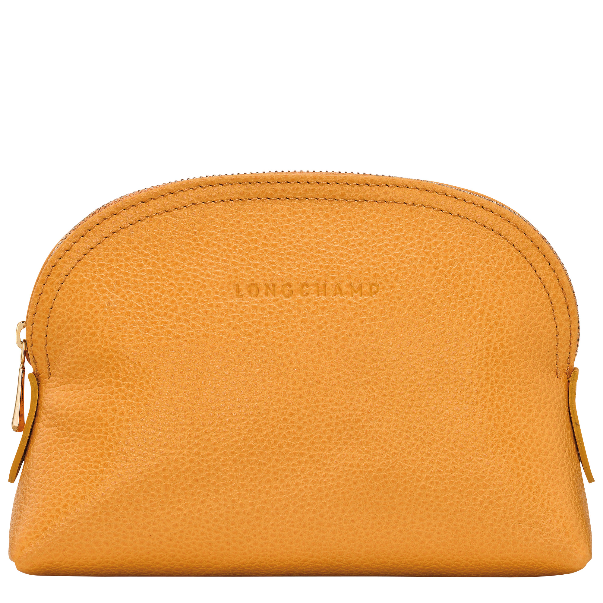 Le Foulonné Pouch Apricot - Leather - 1