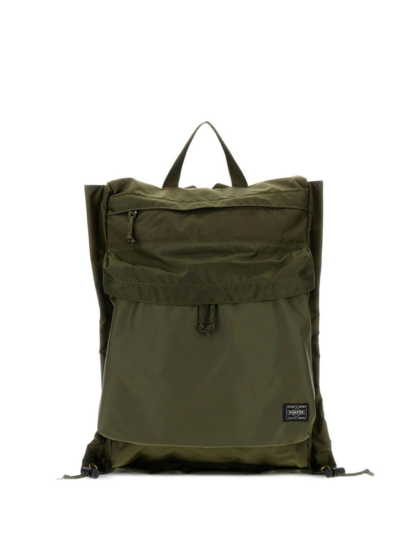 flap-pocket backpack 1