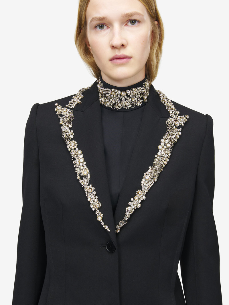 Chain Mail Embroidery Coat 5