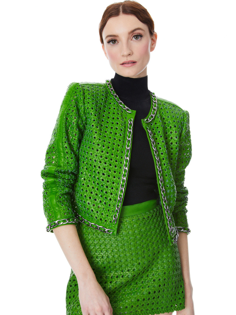 BRIXTON LEATHER CROPPED JACKET 2